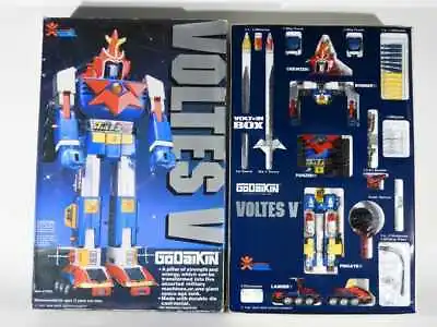 Vintage 1982 Bandai GoDainkin VOLTES V Super Robot # 77052 - Complete!!! • $5699.99