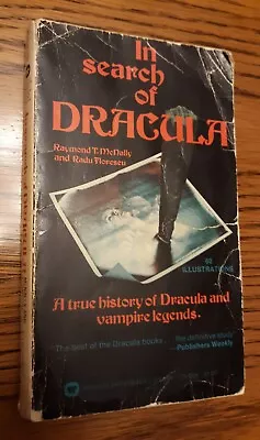 In Search Of Dracula McNally & Florescu PB 1973 Acceptable Mm • $5