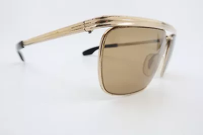 Vintage 50s Gold Filled Sunglasses Metzler Germany 1/20 10K 60-16 125 Men's Med • $138.92