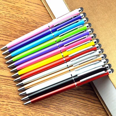 Touch Screen Ballpoint Stylus Pen For Iphone Ipad Tabs Android Phone #23 • £5.95