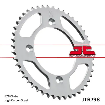 JT Steel Rear Sprocket 50T 50 Tooth YZ85 LW YZ80 1993-2023 RM80 RM85 L 1984-2023 • $31.79