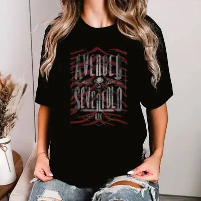 Vintage Avenged Sevenfold A7X Tour Short Sleeve T-Shirt Black L86801 • $21.99