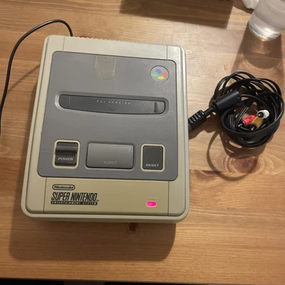 £1.20 • Buy Super Nintendo Entertainment System SNES Console PAL Tested And Working