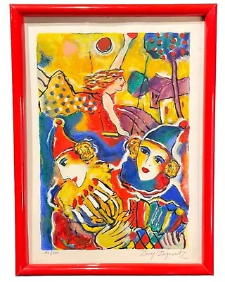 Zamy Steynovitz Circus Serigraph Signed And Numbered  • $125