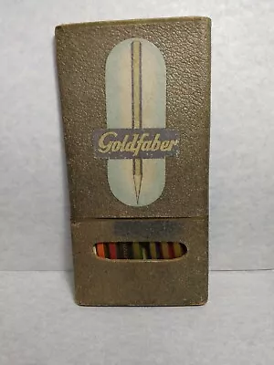 Vintage A.W. Faber- Castell Goldfaber Pencils With Box 4103 • $20