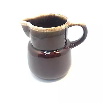 McCoy 132 Brown Drip Glaze Multipurpose Syrup Creamer Pitcher VTG USA • $24.99