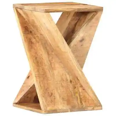 VidaXL Side Table 35x35x55 Cm Solid Mango Wood UK NEW • £135.90