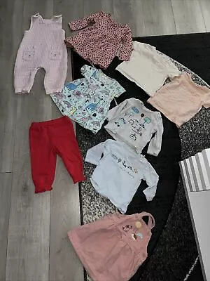 Baby Girls Clothes Bundle 6-9 Months  • £4.80