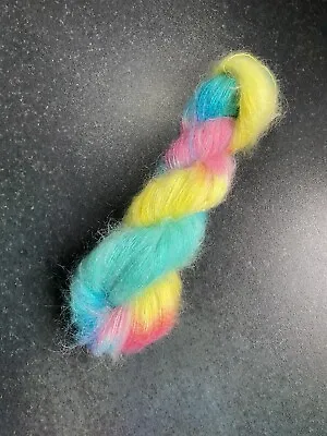 Kid Silk Lace Yarn 1 X 50g Hand Dyed. Silky Soft And Gorgeous! Saucy Bits • £14