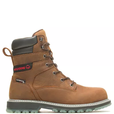 Wolverine Floorhand LX WP Steel Toe 8  W231022 Mens Brown Wide Work Boots • $89.99