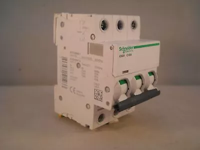 Schneider MCB 63 Amp Acti9 IC60H Type C 63A Triple Pole 3 Phase A9F54363 • £49.95