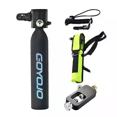 0.5L Mini Scuba Tank Underwater Diving Portable Breath Lungs Scuba Oxygen Tank • $110.42