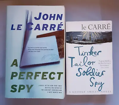 2 John Le Carre Books. A Perfect Spy & Tinker Tailor Soldier Spy. Paperbacks. VG • $7