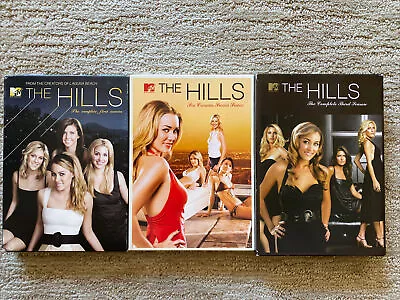 The Hills MTV DVD 3 SET Seasons 1-3 10 Disc Set LA Life Paramount Nicely VIEWED • $25