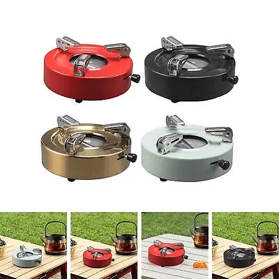 Alcohol Stove Spirit Burner Mini Oven Durable Round Lightweight Camping Stove • £20.60