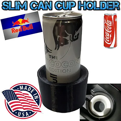 Red Bull Slim Can Cup Holder Adapter For Car Truck Van RV • $11.95