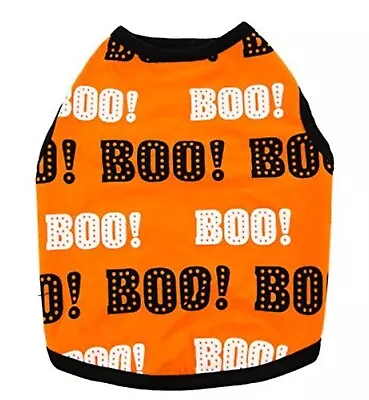 Martha Stewart Boo Halloween Dog Costume Tank Top (Multi Sizes) NWT • $10
