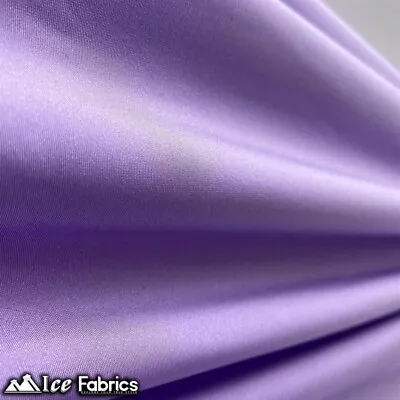 Lavender Shiny 4 Way Stretch Nylon Spandex Fabric _ 1 Yard • $13.99