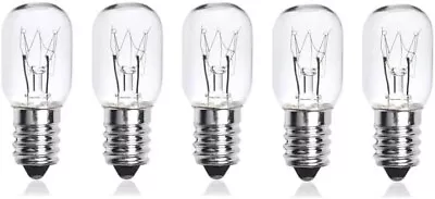 15W E14 Screw Salt Lamp Bulbs 5 Pack 230V Scentsy Warmer Bulb Small Edison Screw • £7.57