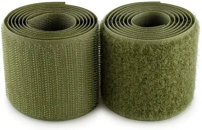 1  Velcro® Brand MIL-SPEC Olive Drab SEW-ON TYPE Hook And Loop Set - 1 YARD • $11.95