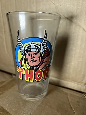 Marvel Comics Original Thor  Glass Cup Tumbler Pint Glass 16 Oz • $13.75