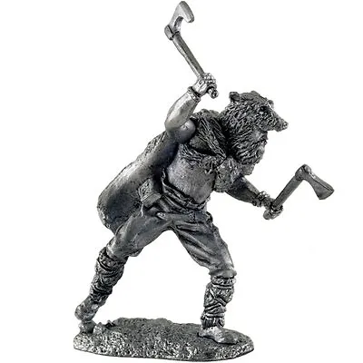 Viking Berserker. Tin Toy Soldiers. 54mm Miniature Figurine. Metal Sculpture • $9.99