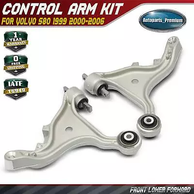 2Pcs Front LH & RH Lower Forward Suspension Control Arm For Volvo S80 1999-2006 • $119.99