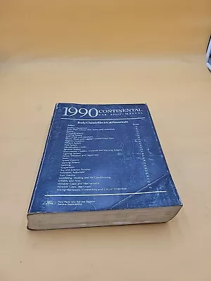 1990 Ford Lincoln Continental Car Shop Service Repair Maintenance Guide Manual • $13