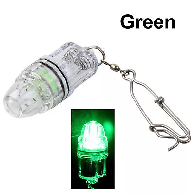 2 X LED Underwater Fishing Light Deep Drop Night Lamp Fish Lure Attractive Light • $19.50