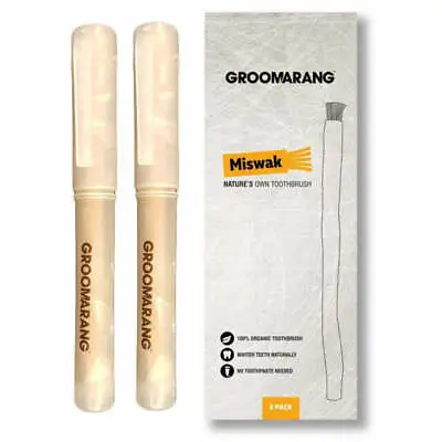 WAKY MISWAK  | All Natural Alternative Toothbrush Miswak Deep Cleaning • £7.34