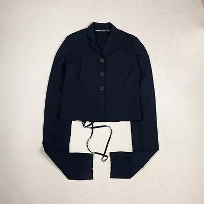 £133.65 • Buy Rundholz Women's Avant Garde Stretch Very Long Sleeve Black Shirt Top Jacket L