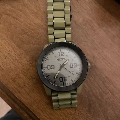 Nixon Men’s Watch The Corporal • $40