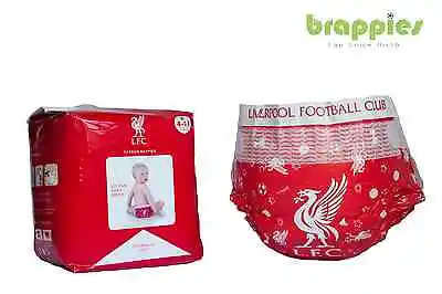 £3.99 • Buy Official Liverpool FC Baby Nappies Pampers, Present, Gift, Brappies Dif Sizes