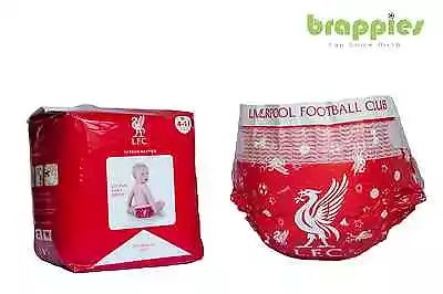 £3.99 • Buy Official Liverpool FC Baby Nappies Pampers, Present, Gift, Brappies Dif Sizes