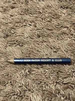 Vintage Sharpened Scorecard Pencil Boca Raton Resort &  Golf Club • $6