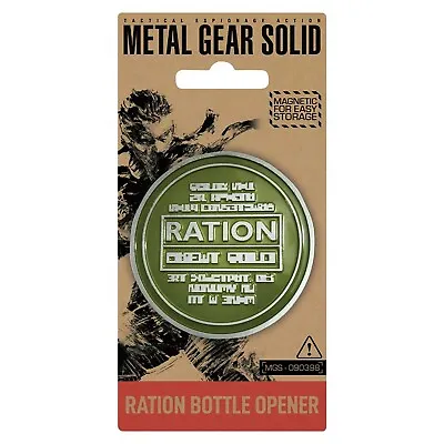 Metal Gear Solid Ration Bottle Opener • £11.99