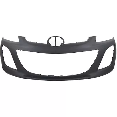 Front Bumper Cover For 2010-2012 Mazda CX-7 W/ Fog Lamp Holes Primed Top • $206.60