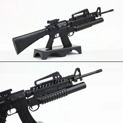 4D Assembling 1/6th M16A4 Assault Rifle US Army W Grenade Launcher Gun Model • $7.59