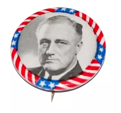 1932 FRANKLIN D. ROOSEVELT FDR PRESIDENT Campaign Pin Pinback Button Political • $15.26