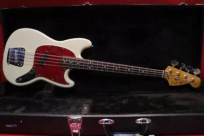USED Fender Japan Mustang Bass MB SD White Electric Bass GT265 230511 • $1019.99