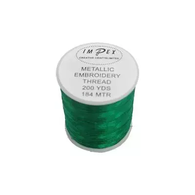 £1.69 • Buy Trimits Metallic Embroidery Sewing Thread 184m