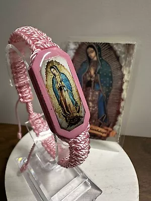 Religious/Bracelet De La Virgen De Guadalupe Pulsera/Pink Color • $14.99