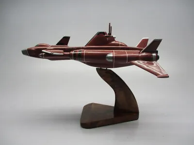 Skydiver-1 Shado UFO Spacecraft Desktop Mahogany Kiln Dried Wood Model Small New • $529