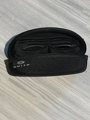 BLACK SMITH SUNGLASSES EYEGLASS ZIPPER CASE ONLY With Spare Lenses • $18.99