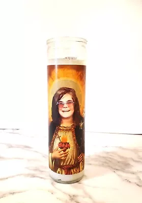 JANIS JOPLIN Prayer Altar Memorial Candle Illuminidol 8   NEW • $12