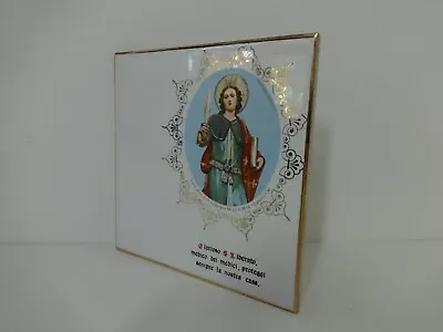 £11.99 • Buy Religious Icons,Vintage Tile,Medicine,Christ,Christian Theme,Interior Design,Art