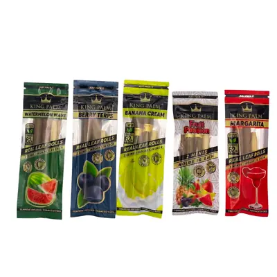 King Palm | The Fantastic Five | 5 Flavour Bundle | Squeeze And Pop • £9.99