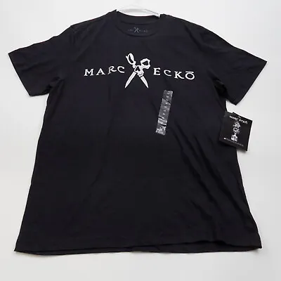 New Mens Marc Ecko Cut & Sew Tee T-Shirt - Medium - Black NWT • $15.95