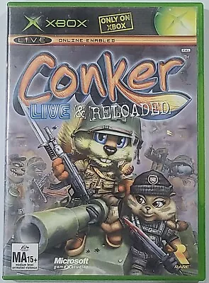 Conker Live & Reloaded -  Original Xbox (pal 2005) • $49.95