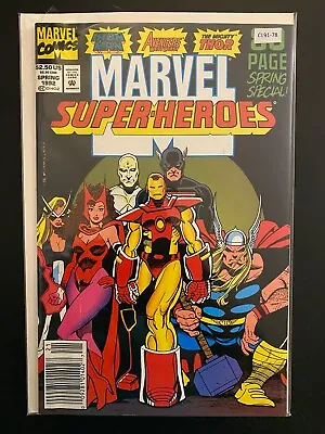 Marvel Super-Heroes #9 Spring 1992 Newsstand High Grade 9.4 Marvel Comic CL91-78 • $9.99